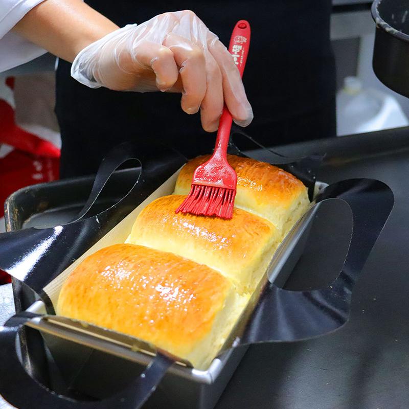 Silicone Bread Loaf Pan Liners, Reusable Non Stick Long Tab Handles Bread Pan Baking Mats, For Bread Pans, Heat Resistant