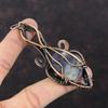 Iolite Sunstone Pendant Copper Wire Wrapped Pendant Gemstone Copper Jewelry Latest Design Pendant Handmade Wire Wrap Jewelry Gift For Mother