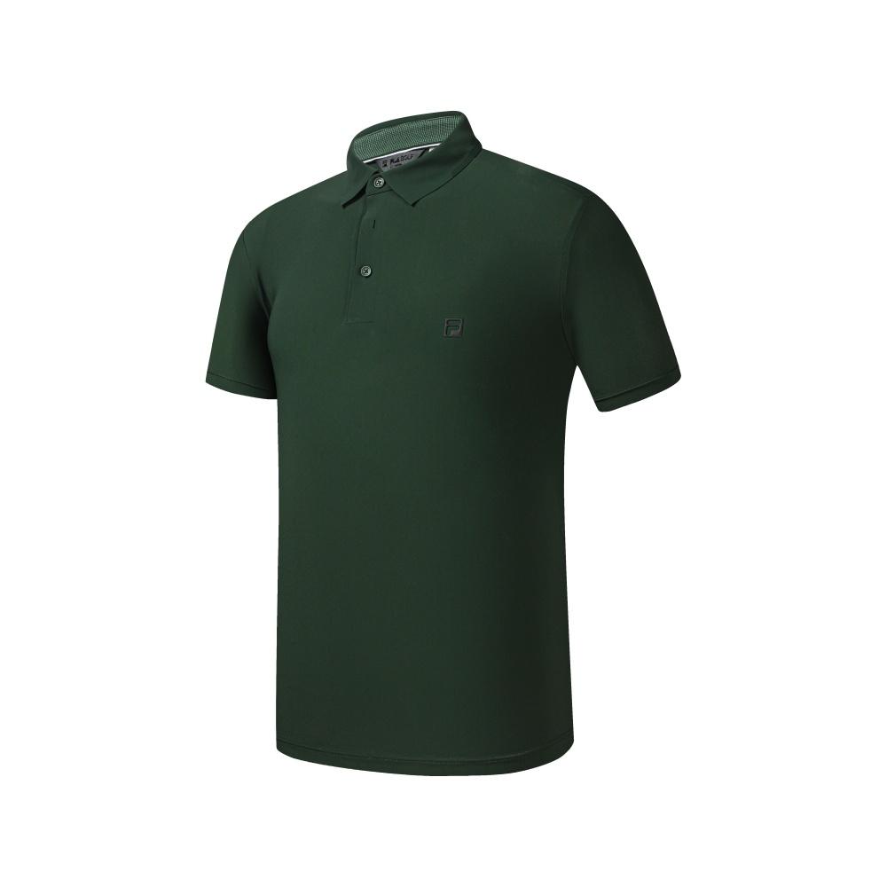 FILA Golf Series Cool Touch Simple Comfortable Polo Shirt Men tops A11M635102FDG