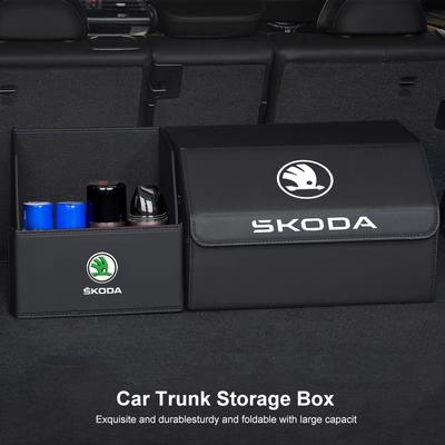 Organizér do kufru auta Velkokapacitní úložný sáček na různé věci Pro Škoda Octavia Superb Fabia Kamiq Kodiaq Rapid Yeti Karoq