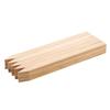 Trädgårdsstakar, 25 st 12,7×38,1×609,6 mm Mätnings- och uppmärkningspinnar, Trädgårdsmarkpinne med spetsig ända, Växtstödpinne av granved, Skyltpinnar