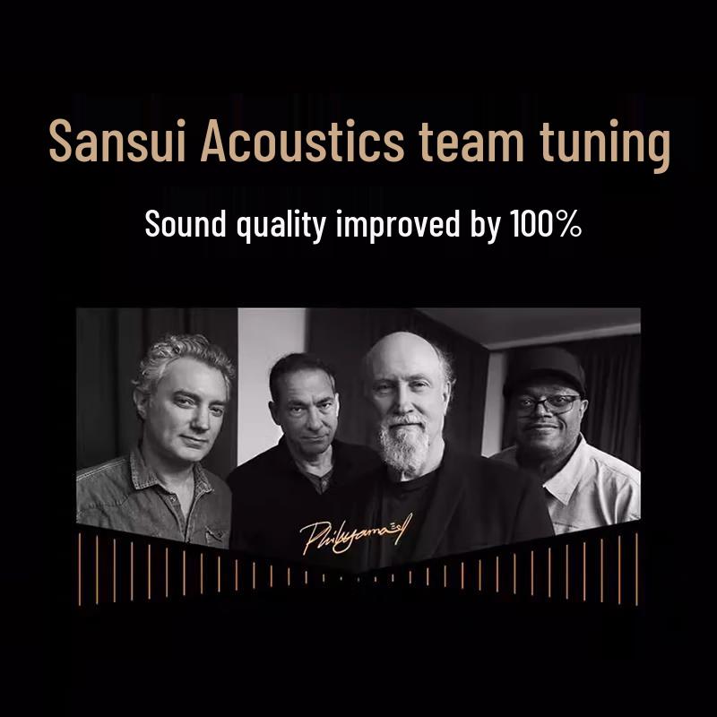 SANSUI E2S Portable Outdoor Karaoke Speaker with Display CN Plug (adapter Included)