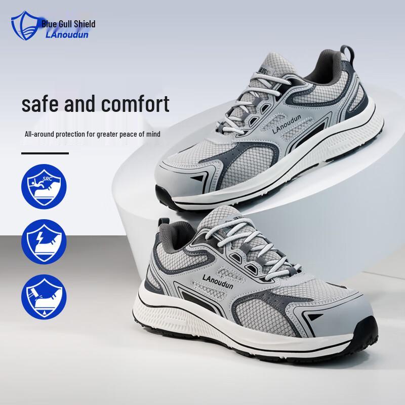 Lan oudun Men s 10KV Insulated Safety Work Shoes 42