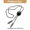 Gemstones Pendant Bolo Ties Business Neckwear Western Necktie Halloween Costume Bolo Tie Decorative Necktie for Shirt