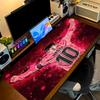 Football Superstars Group Portrait Large Gaming Mouse Pad Non Slip Extended Desk Mat For Keyboard Laptop Gamer Table Decor