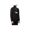 Puma X Maison Kitsune Collaborative Logo Print Half-Zip Sweatshirt Men Tops Black 532322-01