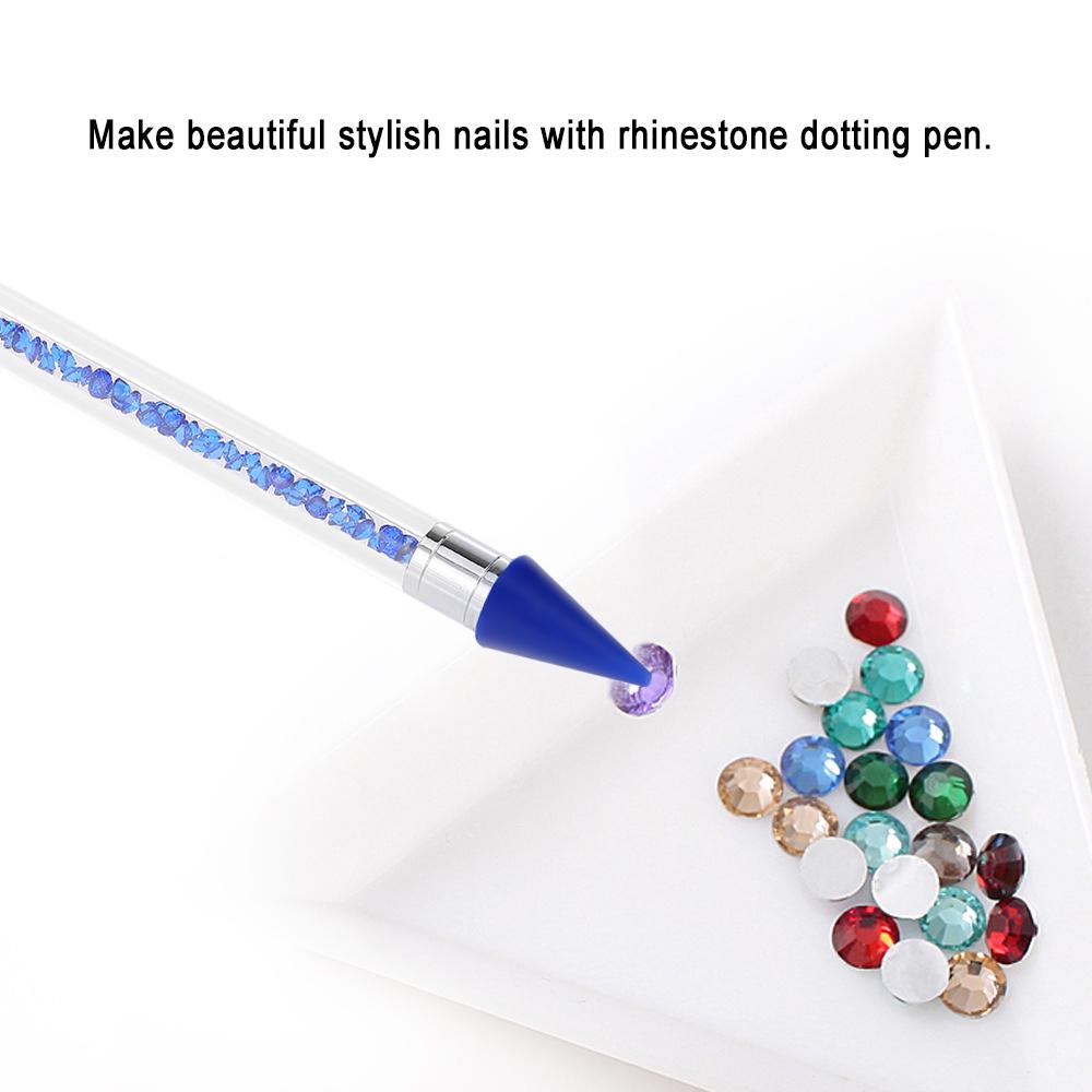 Buy Rhinestone Dotting Pen Nail Dotting Tool Double Head Tips Beads