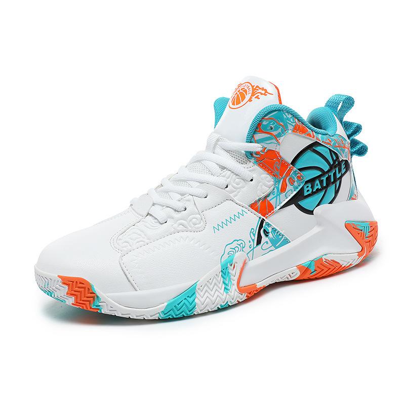 I più venduti per autunno e inverno: Scarpe da basket combo Guochao Xiangyun, scarpe sportive da basket taglie forti, scarpe casual da uomo per aumentare l'altezza