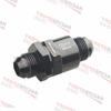 AN10 -10AN Aluminum Non Return One Way Check Valve Fuel EFI Fitting Black