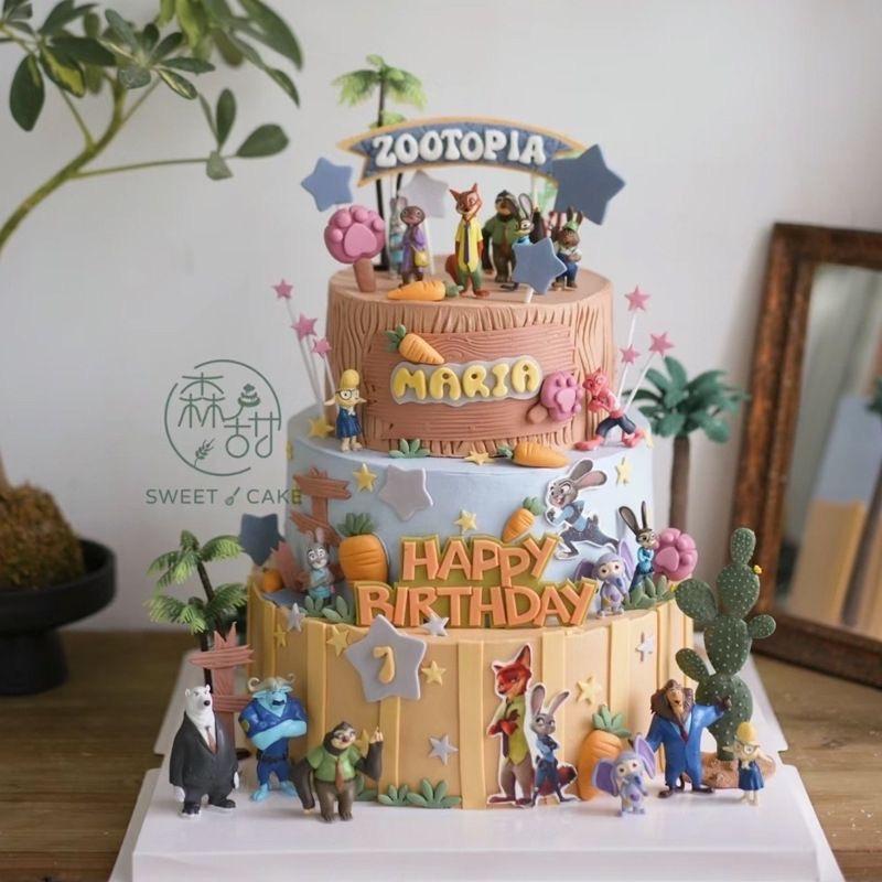 12 Stück/Set Zootopia Tiere Actionfigur Spielzeug Hase Judy Hopps Fuchs Nick Wilde Film Kinder Geschenk Sammlung Figuren NEU Beweglich Gelenkig Maßstab