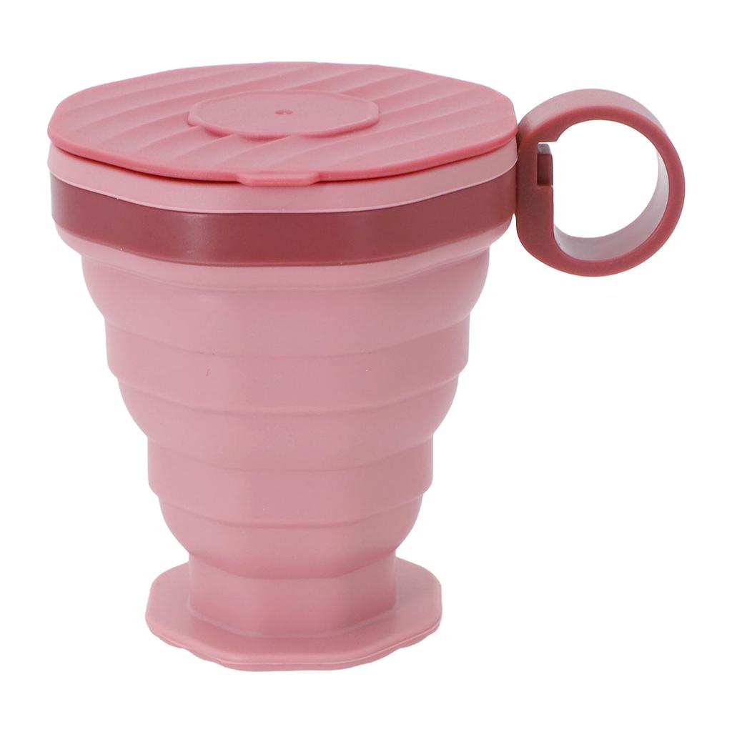 9,8 cm x 8,5 cm Faltbarer Silikonbecher Kompakt Leichtgewicht Wasserbecher Kompakter Wasserbehälter Temperaturbeständig