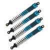 CNC Universal Shock Struts Damper 127mm Fit for TRX4 SXC10 D90 1 10 RC Car (Blue)
