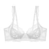 Sheer Lace Push-Up Bra: Breathable, Hollow Design for All Bust Sizes