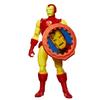 Hasbro Marvel Legends Series Iron Man, Avengers Retro Marvel Comics Secret Wars Collectible 6-Inch Action Figure with Shield (G0780) Authentic