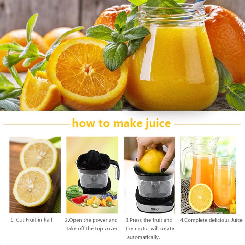 1.2L Electric Juicer Double heads 18000 rpm Capacity Orange Fruit Lemon Squeezer Extractor Portable Juice Machine 220V