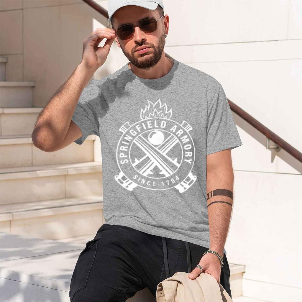 Summer New Springfield Ory Style Fan Gift Y2k Hip Hop Style Street Fashion Printed Unisexs Tshirt 2026 New Model Shortsleeve Cre
