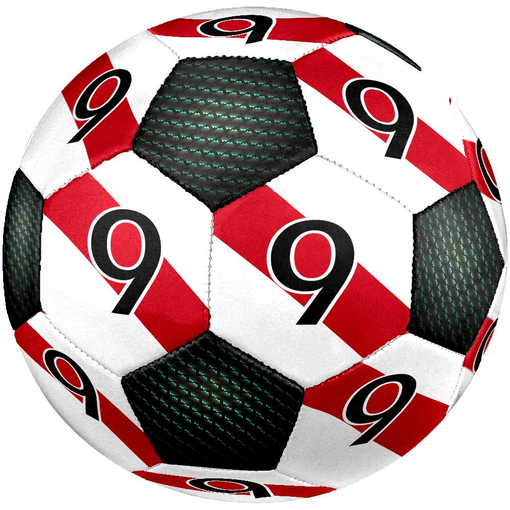 1pc Team Jersey Digital Design  Football Soccer Ball Size 5 Indoor Soccer Ball Fashion Colorful  Backyard Game -Great For Sports Fans Gift