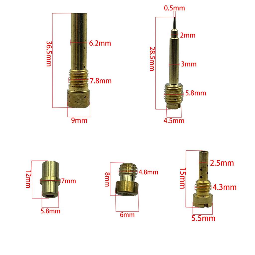 LandTank Carburetor Repair Kit for Harley CV40 27421-99C CV Carburetor Kit with Float and Vacuum Diaphragm