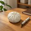 Sensory Play Items Steamed Bun Decompression Toy, Fidget Toy for Stress Relief, Cute Desktop Reliever Food Shape Squeeze Realistic Novelty Desk
