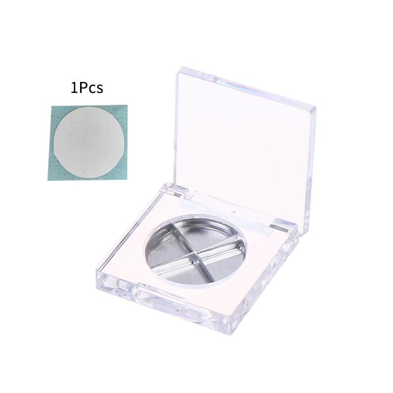 2.5G Empty Portable Eyeshadow Palette Blusher Box Solid Ointment Box Cosmetic Makeup Case Round Storage Container