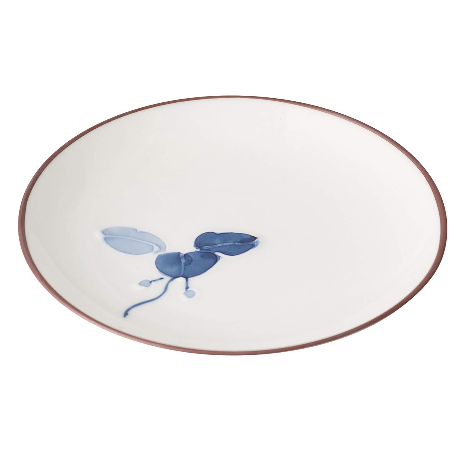 

Hasami ware 3 Manryo diameter product number 99582 No. plate, pattern, 10.5cm,