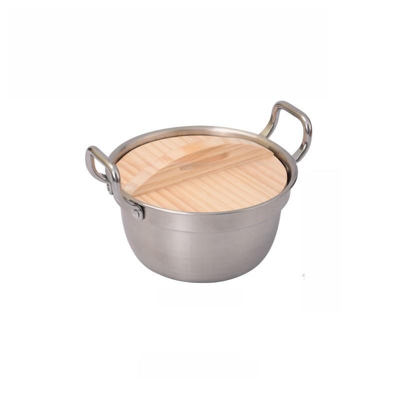 Korean Ramen 20CM Noodle Pot Double Handle Household Ramen Pot Ramen Bowls Kitchen Cooking Tools Kitchen Supply