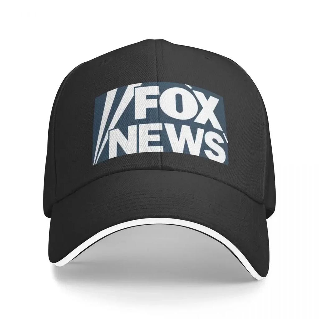 F O X NEWS Logo Baseball Cap Trucker Cap Military Cap Man Luxury Brand Baseball For Men Women's