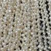 Top Sided Drilled Hole Pearl 4-5mm, Elegant White Natural Freshwater Pearl Beads for DIY Necklace, Bracelet, Anklet Accessories, Jewelry Making, 36cm