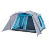 Family Tent with Porch for 9 Persons Blue Quick Release