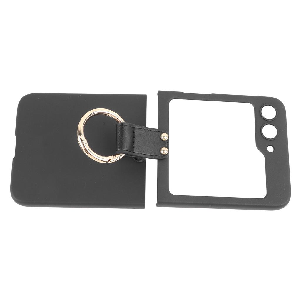 Handyhülle für Samsung Galaxy Z Flip 5 Stoßfest Kratzfest Ultradünn Schlank Schützende Handyhülle Abdeckung mit Ring