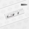 Auto Metal New GT Logo 3D Badge Lettering Decals Trunk Sticker For r333 301 306 307 308 3008 407 508 2008 RCZ Car Styling 333r