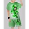 new Digital Printing Cross Border Children's Clothing Casual Short Sleeved T-shirt Boys' Clothing