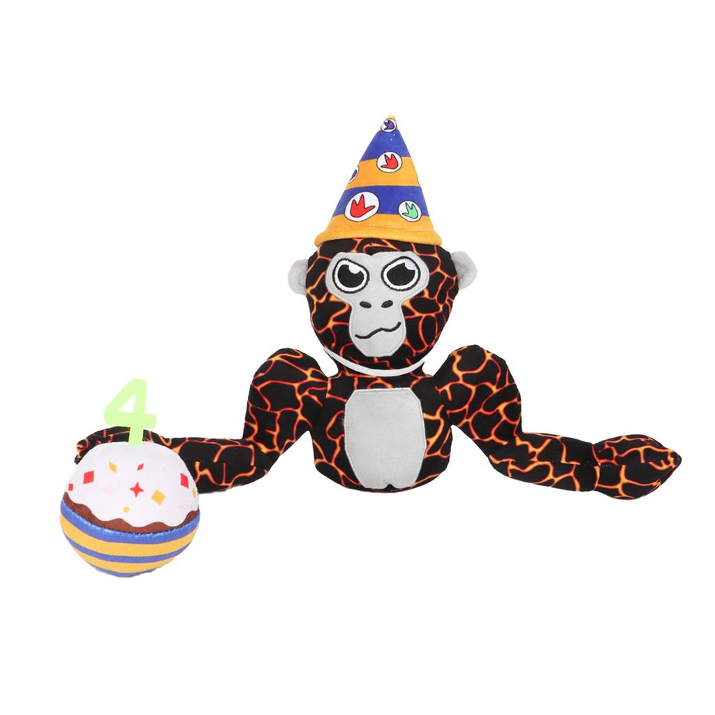 19cm/7.48in Gorilla Tag Tagged Monke Plush Game Peripheral Doll Cute Cartoon Lava Gorilla Plush Toy for Kids Birthday Xmas Gifts