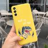 For Samsung Galaxy M52 5G Case Silicone Cute Cartoon Phone Cases For Samsung M52 M 52 SM-M526B Soft TPU Back Cover Fundas