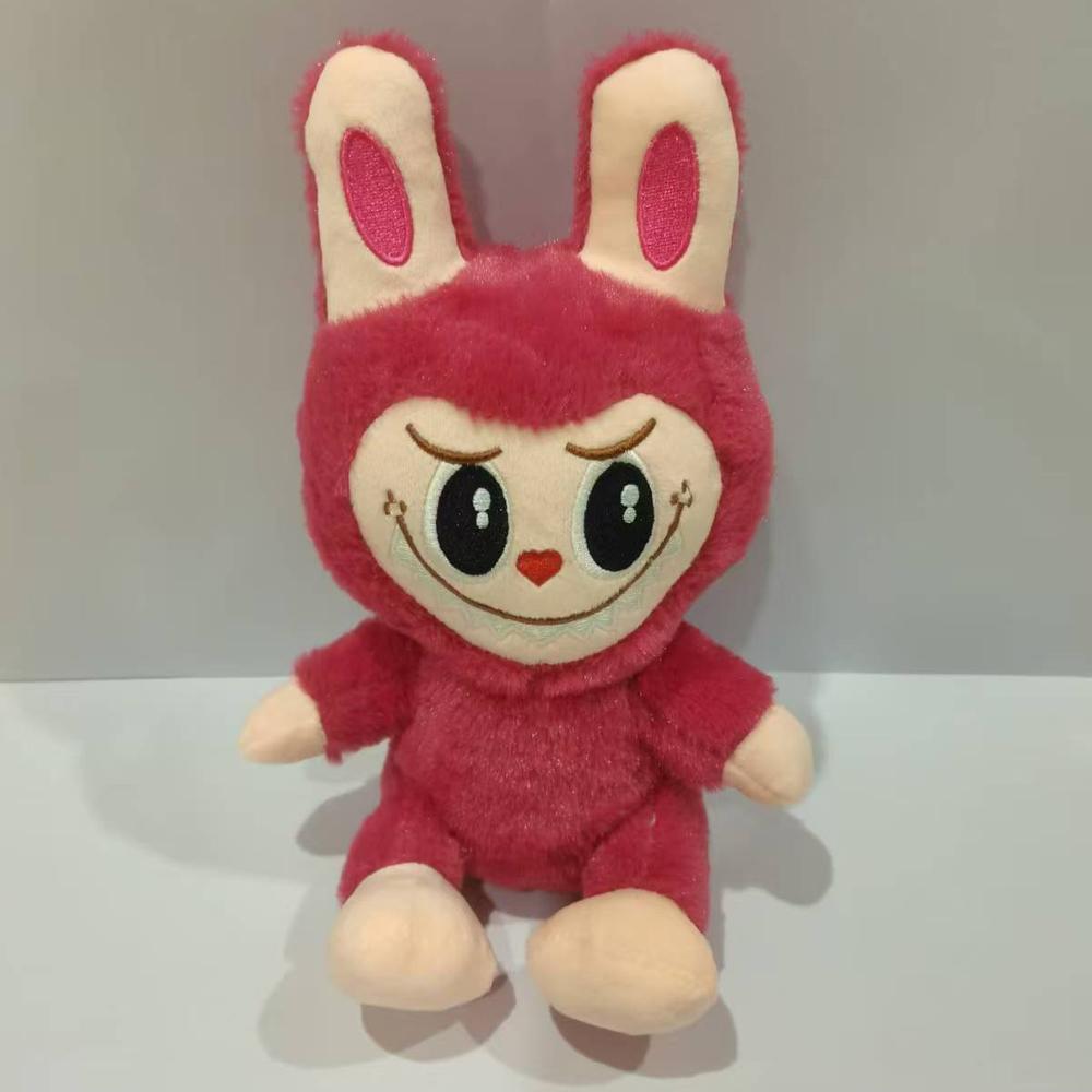 Labubu Plush Dolls Labubu Plush Toy Cute Cartoon Plushie Doll Soft Stuffed Anime Periphery Toys Kids Birthday Gifts Christmas