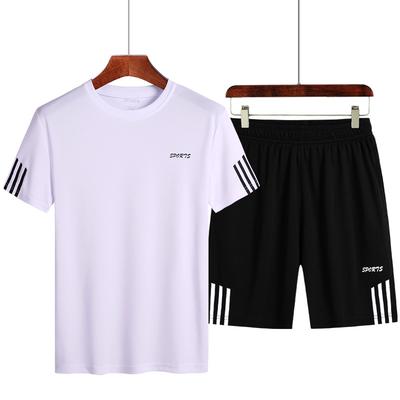 Short Sleeved T-shirts and Shorts for Men's Sportswear