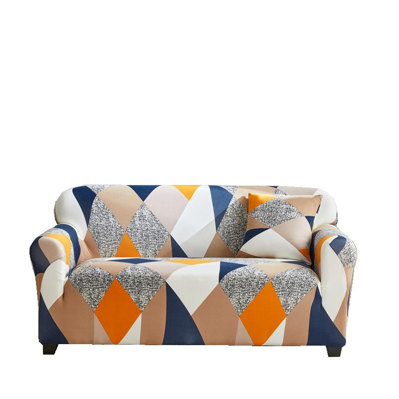 Elastic Sofa Cover Anti Slip Dustproof Fabric Sofa Towel Nordic Style All Inclusive Sofa Cover for All Seasons