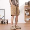 Summer American Black Work Shorts Men's Casual Mid-pants Loose Men's Five-point Pants