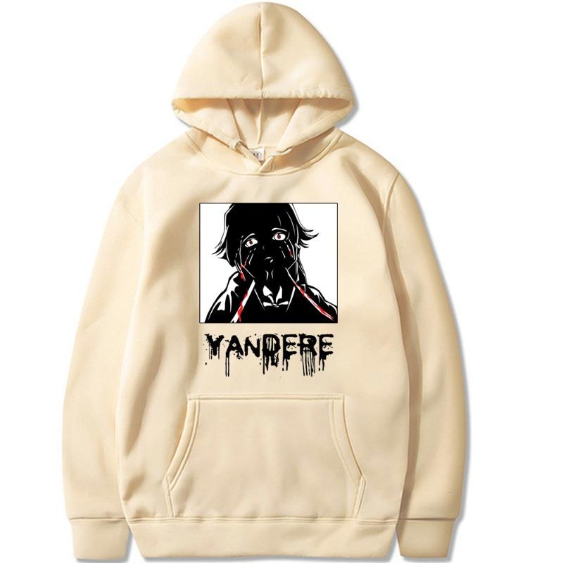 Mirai Nikki Yuno Gasai Future Diary Yuno Hoodies New Men Long Sleeve Sweatshirts Women Streetwear Pullovers Sudaderas
