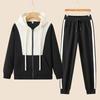Ensemble tendance Cardigan à capuche pour femme: Ensemble deux pièces Sport & Casual Printemps/Automne 2026