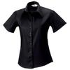 Russell Collection Ladies/Womens Short Sleeve Ultimate Non-Iron Shirt