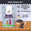 Saatyaki Naturals Orangic Black Pepper -800gm | Sabut Kali Mirch, Malabar Peppercorn, Kali Mirch, Black Peppercorns| Non-GMO, Gluten Free