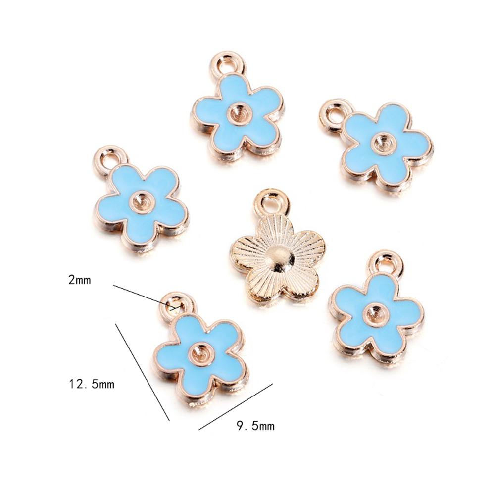 10 sztuk/partia słodkie kreskówki niebieskie breloki ocean gwiazda wisiorek urok rzemiosło dla naszyjnik bransoletka DIY biżuteria akcesoria do tworzenia