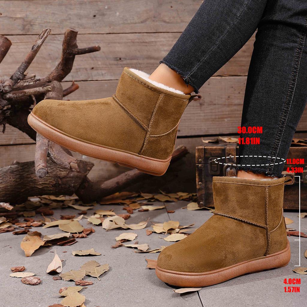 Snow Boots Women's High-top Velvet Cotton Shoes Women's Winter New Thickened Winter Warm Cotton Boots Wholesale