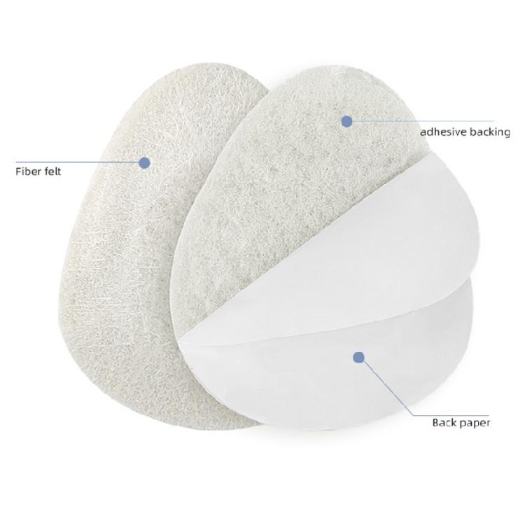 4Pairs High Heel Protectors Pads Cloth Forefoot Cushion Anti Blister Adhesive Shoe Inserts Cushion For Women Footwear