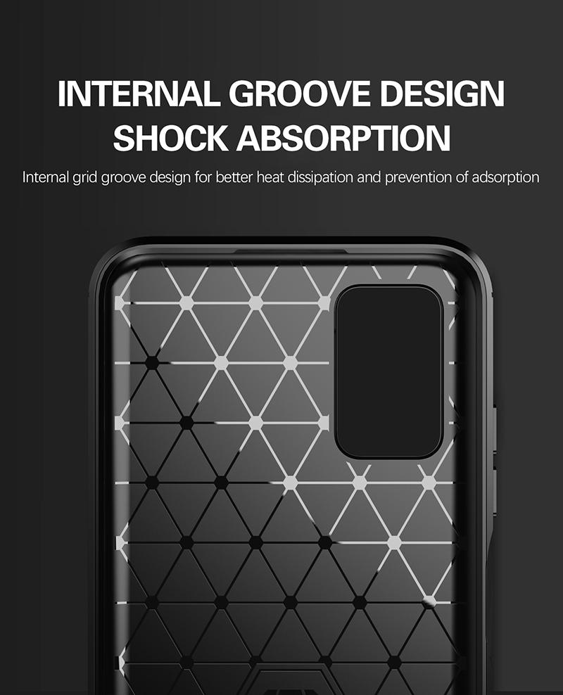 For Samsung Galaxy A03s Case Shockproof Bumper Carbon Soft Silicone Cover For Samsung Galaxy A 53 52 13 52s 34 03s 54 04 5G Case