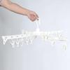 Foldable Baby Clothes and Towel Drying Rack – Mobile, Space-Saving for Balcony Use