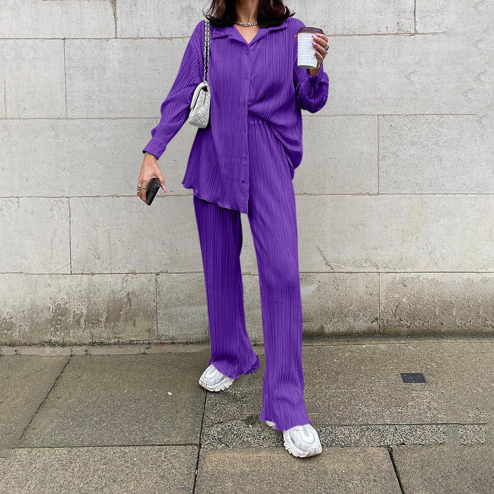 Женская однотонная драпированная рубашка на пуговицах с длинными рукавами и высокой талией — фото 11