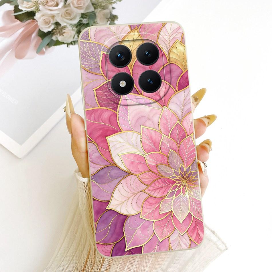 For Xiaomi Redmi Note 15 Pro+ 15Pro 5G Cute Cat Flower Cartoon Phone Case For Redmi Note 15 Pro Plus 5G Soft Silicone Bumpers