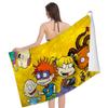 R-Rugrats Microfiber Blanket Quick Drying Beach Towels Oversized Printing Super Absorbent Pool Towel Blanket
